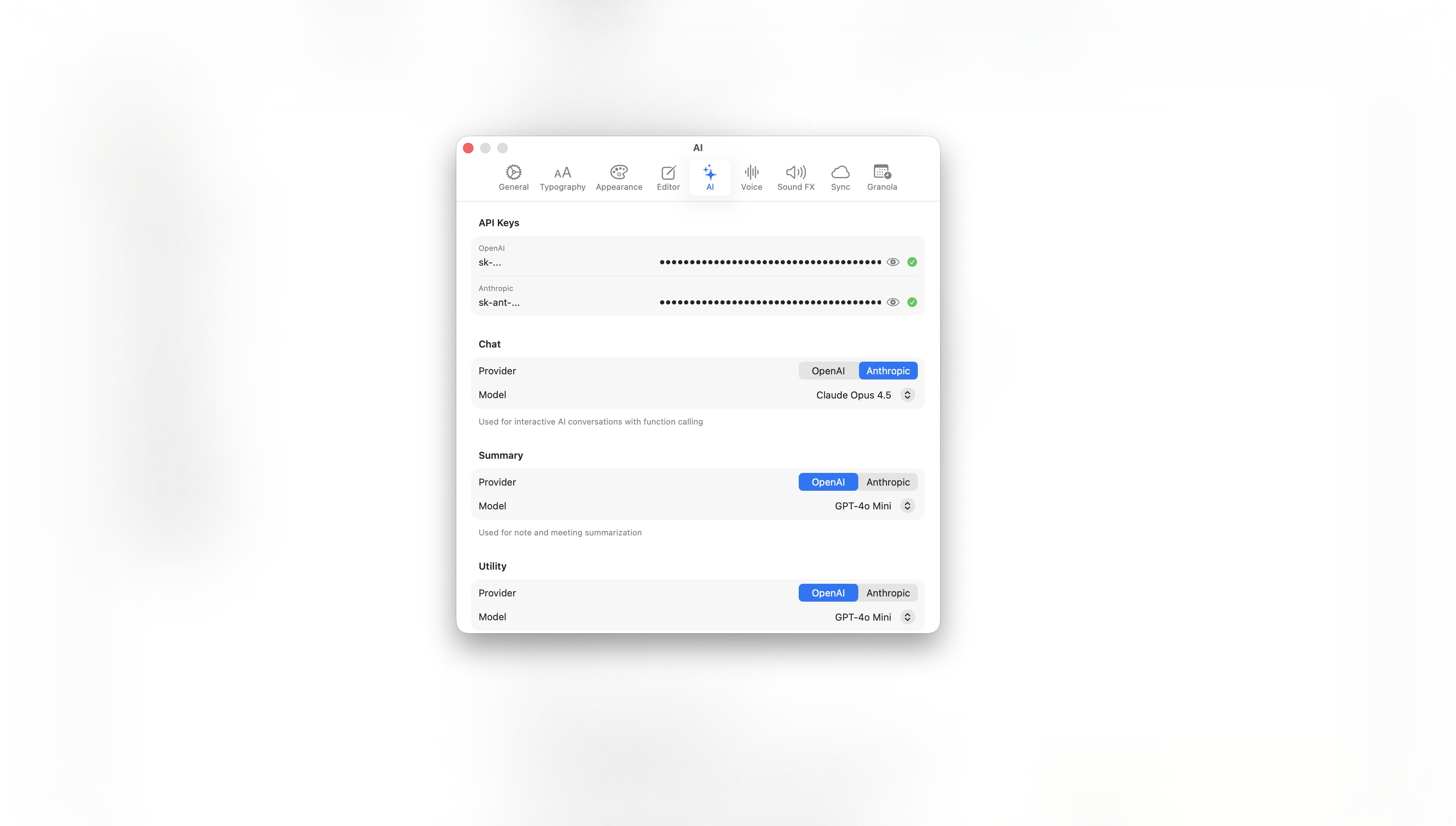 Introduction of Multi-Provider AI Support with Tiered Configuration